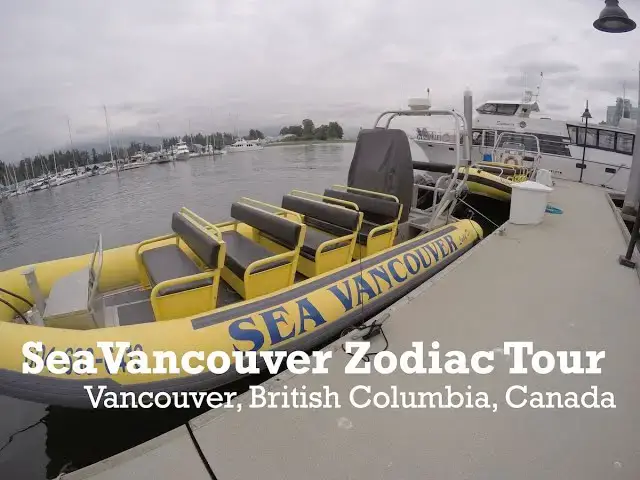 Video thumbnail for SeaVancouver Vancouver Zodiac Tour Canada