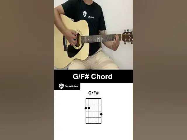 Video thumbnail for How To Play The G/F# Chord On Guitar - Guvna Guitars