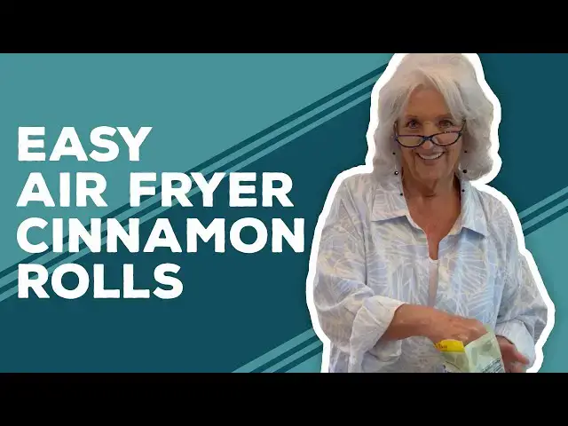 Video thumbnail for Love & Best Dishes: Easy Air Fryer Cinnamon Rolls Recipe
