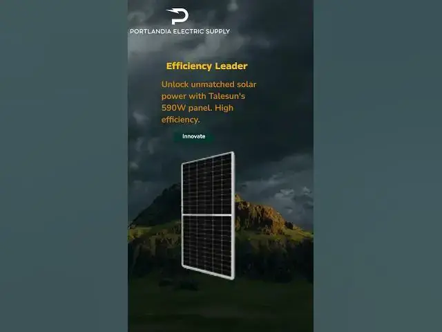 Video thumbnail for Talesun 144 Half Cells Black/Silver 590w Solar Panel – TM7G72M 590W