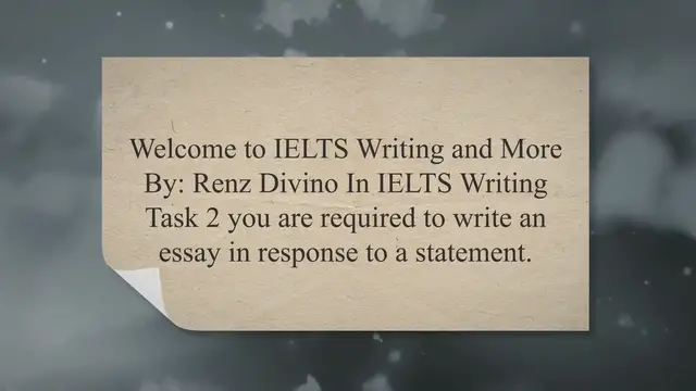 Video thumbnail for Success is often measured by wealth and material belongings - IELTS Writing & More