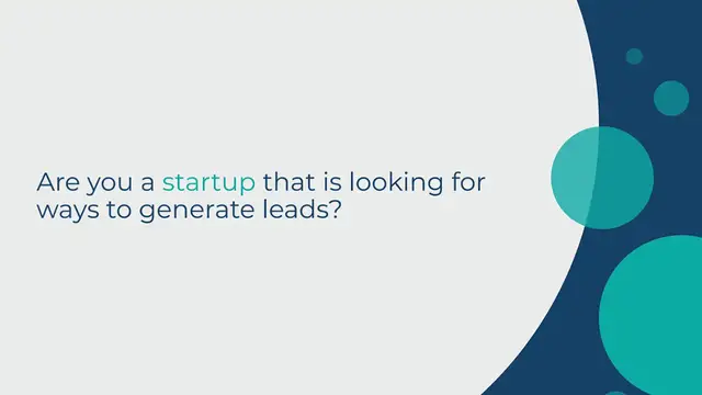 Video thumbnail for 8 Lead Generation Strategies that Work for Startups