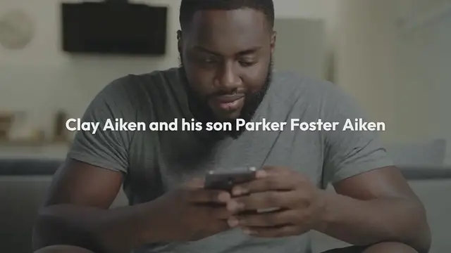 Video thumbnail for Clay Aiken's son Parker, 15, makes his TV debut, looks like his father's twin