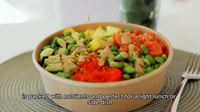 Video thumbnail for healthy salad recipe