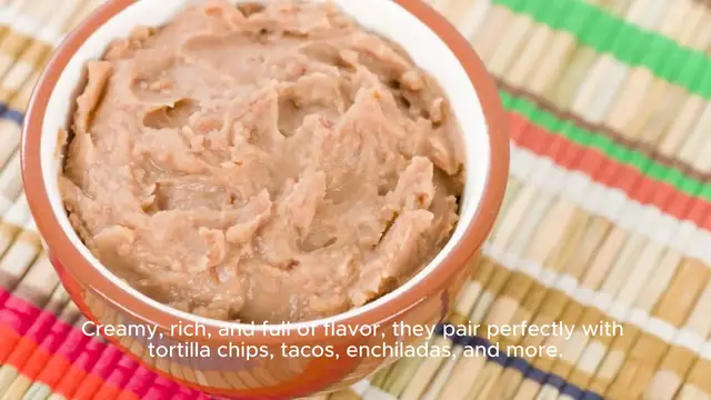 Video thumbnail for Easy Refried Beans Recipe