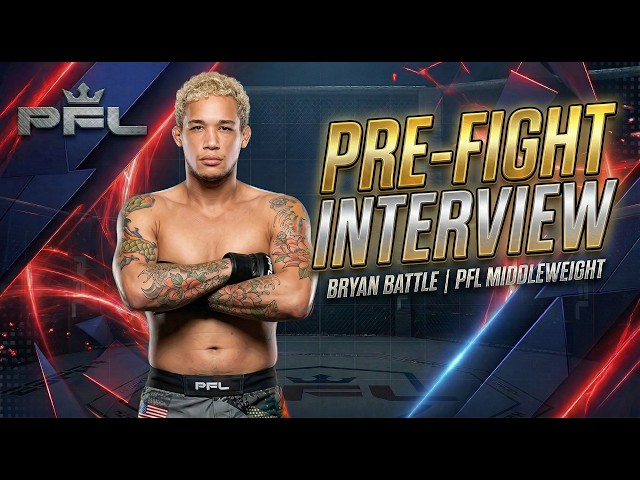Video thumbnail for Bryan Battle: "It's Killed or Be Killed vs. Johnny Eblen in PFL Debut" | PFL Pittsburgh