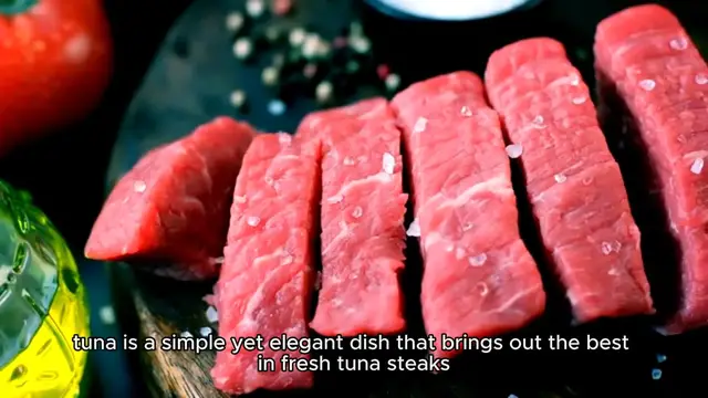 Video thumbnail for ahi tuna recipe