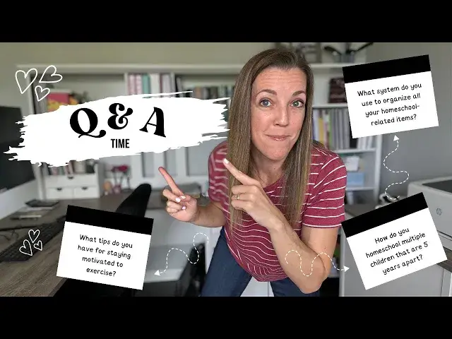 'Video thumbnail for YOUR QUESTIONS ANSWERED 🎉 || Homeschooling | Fitness | YouTube'