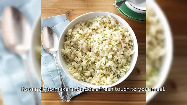 Video thumbnail for Cilantro-Lime Rice Recipe