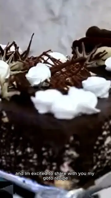 'Video thumbnail for Chocolate cake recipe'