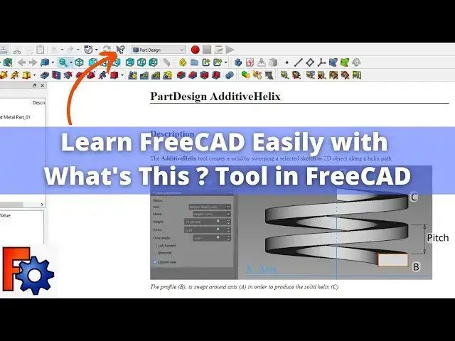 'Video thumbnail for Learn FreeCAD easily with What is this Tool in FreeCAD | FreeCAD Tutorial   | Mechnexus'