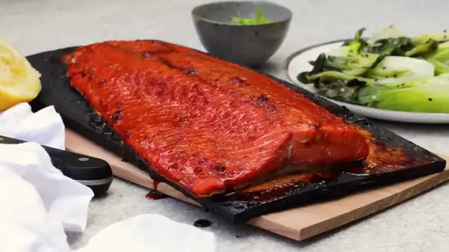 Video thumbnail for 68.CEDAR PLANK SALMON ¦ with maple ginger glaze (1080p 24fps)