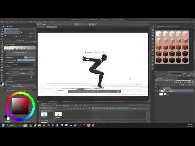 Video thumbnail for Clip studio paint EX Pose Sequence Tutorial