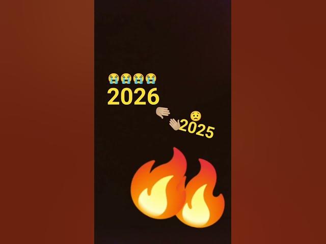 Video thumbnail for Rip 2025😥 #sad