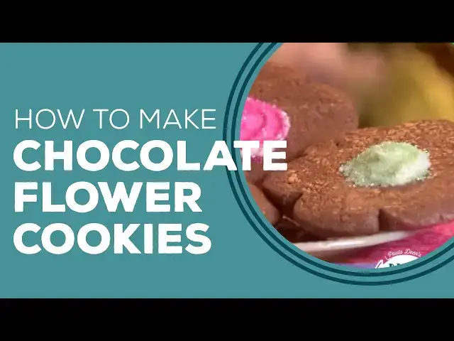 Video thumbnail for Flower Power Chocolate Cookie by Paula Deen - Blast from the Past