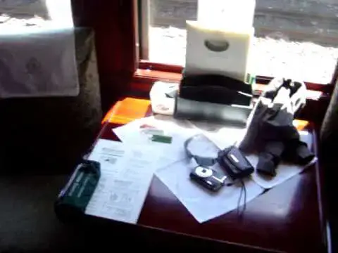 Video thumbnail for Rovos Rail Trian South Africa Milner Suite