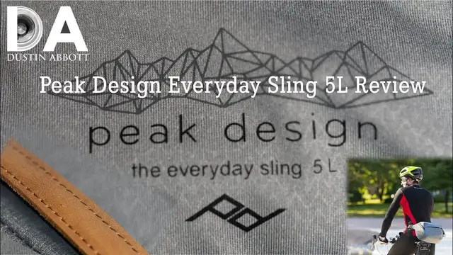 'Video thumbnail for Peak Design Everyday Sling 5L Bag Review | 4K'
