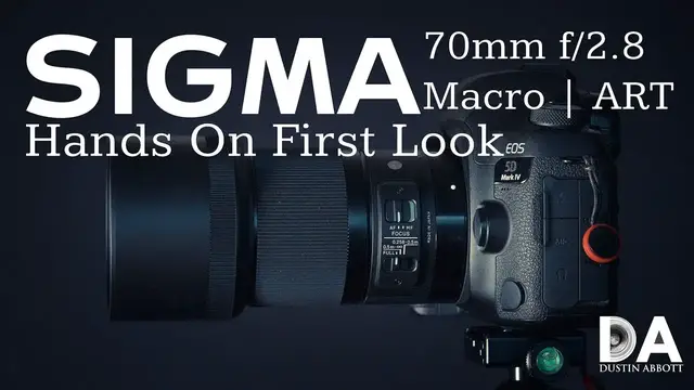 Video thumbnail for Sigma 70mm F2.8 Macro ART:  First Look  | 4K