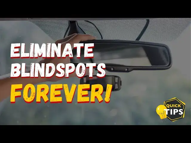 Video thumbnail for The SIMPLE Mirror Trick to Eliminate Blindspots FOREVER!