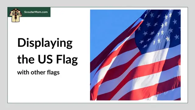 Video thumbnail for Displaying the US Flag with Other Flags