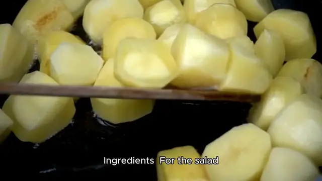 Video thumbnail for potato salad recipe with egg