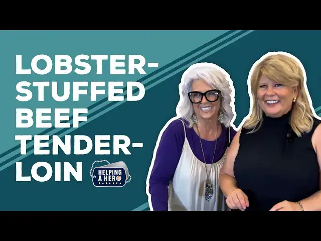 Video thumbnail for Love & Best Dishes: Lobster-Stuffed Beef Tenderloin Recipe, featuring Helping a Hero