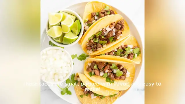 Video thumbnail for street tacos recipe