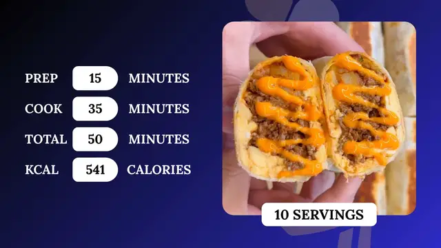 'Video thumbnail for High Protein Loaded Breakfast Burritos'