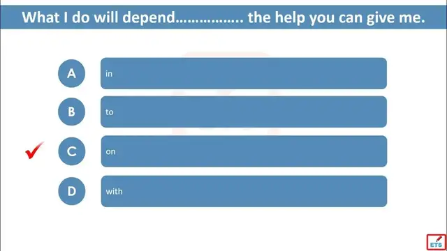 Video thumbnail for English Prepositions Quiz 63