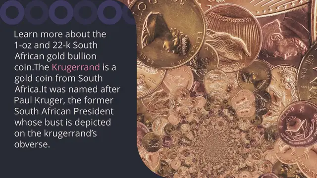 Video thumbnail for Krugerrand coin