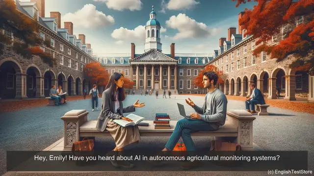 Video thumbnail for English Conversation for Informatics Engineering: AI in Autonomous Agricultural Monitoring Systems