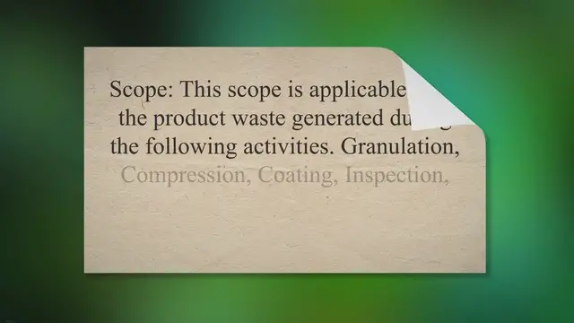 Video thumbnail for Product Waste; Collection and Disposal