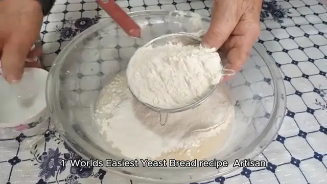 Video thumbnail for easy homemade bread recipe