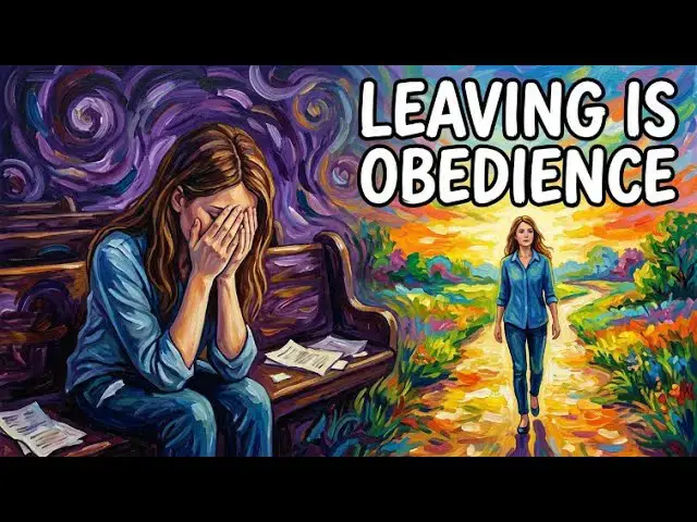 Video thumbnail for When Walking Away Is Actually Obedience