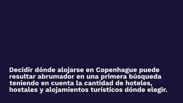 Video thumbnail for Dónde alojarse en Copenhague 2024 [Con mapa] ¡Lee esto antes de reservar!