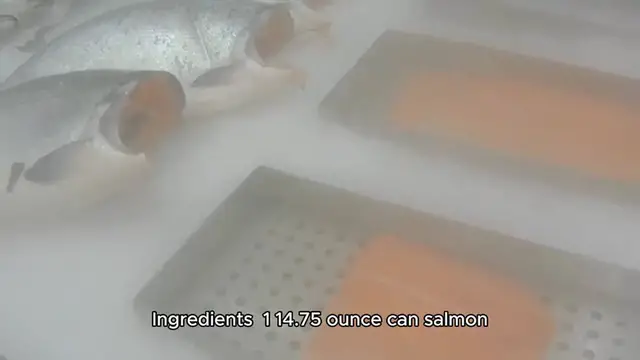 Video thumbnail for salmon patty recipe