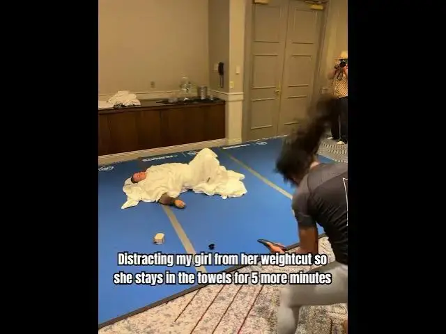 Video thumbnail for She made weight! Watch Jena Bishop take on Taila Santos tomorrow night and shock the world! #PFL