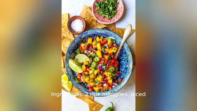 Video thumbnail for mango recipe