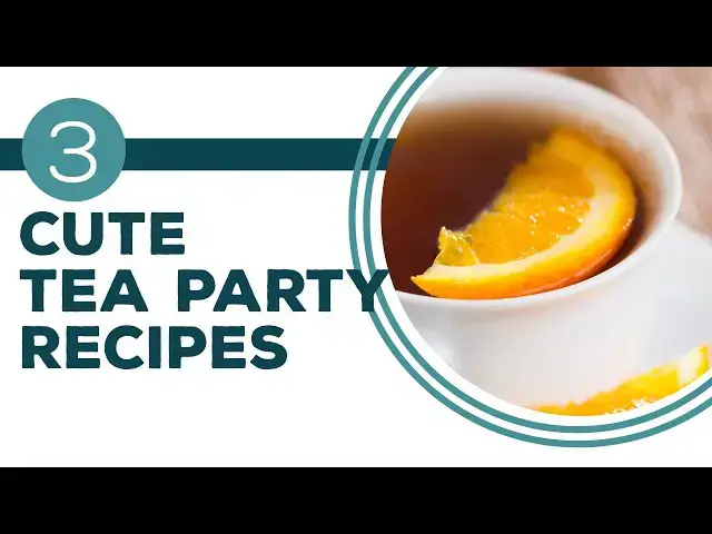 Video thumbnail for Full Episode Fridays: Tea Party Time - 3 Cute Tea Party Recipes