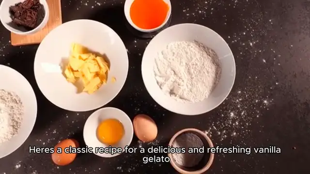 Video thumbnail for gelato recipe