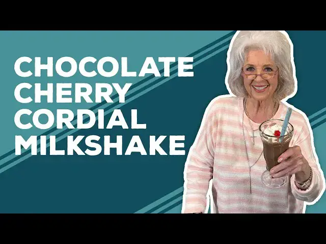 Video thumbnail for Love & Best Dishes: Chocolate Cherry Cordial Milkshake Recipe | Valentine's Day Dessert Ideas