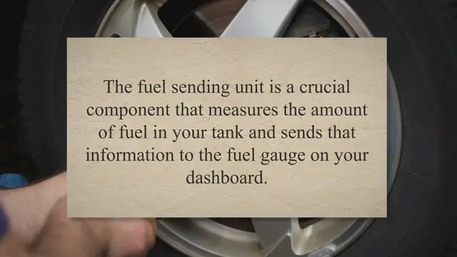 Video thumbnail for Fuel Sending Unit Replacement: A Step-by-Step Guide
