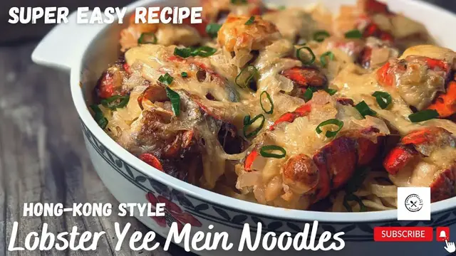 Video thumbnail for Lobster Yee Mein: The Luxurious Hong Kong Classic You Can Make at Home @mrs5cookbook