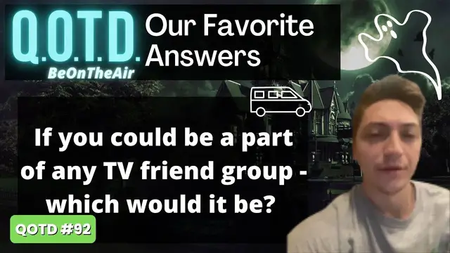 Video thumbnail for Fan Answers Question of The Day: TV Friends | Michaels part of the Scooby Gang! How about you?
