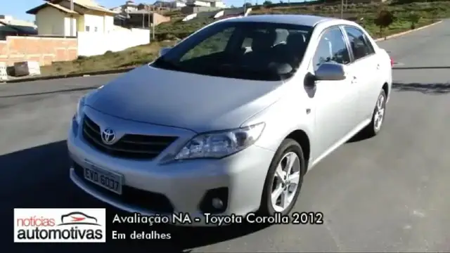Video thumbnail for Toyota Corolla 2012 - Em detalhes - NoticiasAutomotivas.com.br