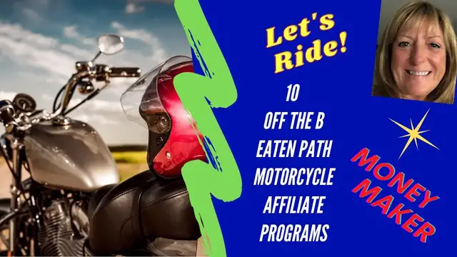 'Video thumbnail for 10 Off The Beaten Path Motorcycle Affiliate Programs'