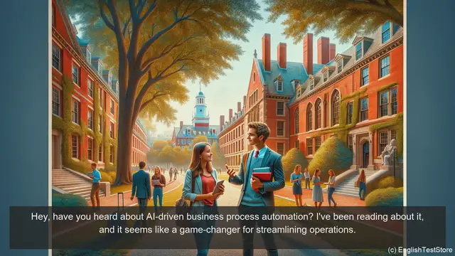 Video thumbnail for English Conversation for Informatics Engineering: AI-driven Business Process Automation