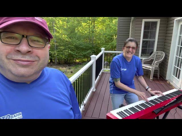 Video thumbnail for Lucia Plays KISS Cover Without Makeup (Backyard Session)