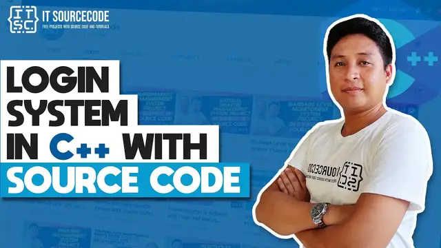 Video thumbnail for Login System in C++ with Source Code | C++ Projects with Source Code 2021