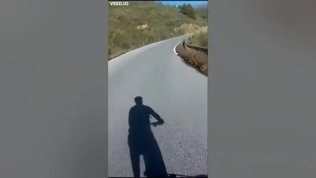 'Video thumbnail for Winter Cycling In The Spanish Hills #shorts'